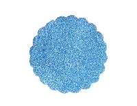 ORGANZE KARLI 22CM MAVİ 