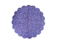 ORGANZE KARLI 24CM LİLA 