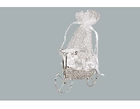 BİSİKLET SEPETLİ KESELİ BEYAZ 