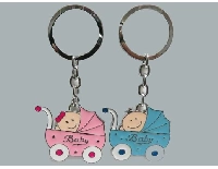 ANAHTARLIK BEBEK PUSETTE MAVİ 