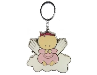 ANAHTARLIK MELEK BEBEK PEMBE 