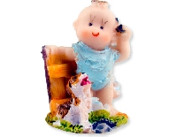 BEBEK BAHÇEDE KÜÇÜK MAVİ 