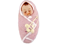 BEBEK KUNDAKTA MAGNET PEMBE 