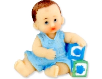 BEBEK BAŞINDA FİYONK MAVİ 