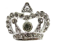 TAÇ KRİSTAL TAŞLI BÜYÜK GÜMÜŞ 