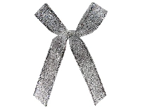 FİYONK HAZIR SATENDEN 1CM GÜMÜŞ 