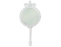 AYNA KELEBEK VE TAÇLI BEYAZ  