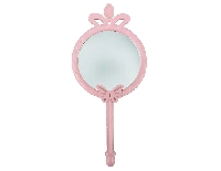 AYNA KELEBEK VE TAÇLI PEMBE  