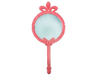 AYNA KELEBEK VE TAÇLI KIRMIZI 