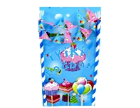 PASTA ÜSTÜ SÜSÜ İYİKİ DOĞDUN MAVİ 