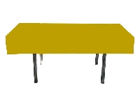 MASA ÖRTÜSÜ DESENSİZ YERLİ ALTIN 137X183 CM 