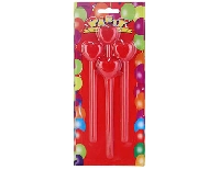 MUM KALPLİ VE ÇUBUKLU KIRMIZI PK:4  KL:144