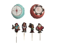 CUP CAKE KABI VE KÜRDAN SETİ KORSANLI 67 PARÇA 