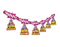 SÜS UZAR İYİKİDOĞDUN VE FLAMALI SET PEMBE 