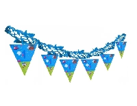 SÜS UZAR 1 YAŞ VE FLAMALI SET MAVİ 