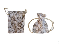 KESE DANTEL KAPLAMALI NATUREL 12X17CM 