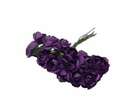 GÜL KAĞITTAN ORTA BOY MOR 