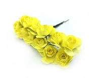 GÜL KAĞITTAN ORTA BOY SARI 