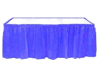 MASA KENARI ETEĞİ PLASTİK LACİVERT 