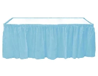 MASA KENARI ETEĞİ PLASTİK MAVİ 