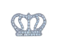 TAÇ BÜYÜK ÜTÜ İLE YAPIŞAN 11x7cm (HOT-FIX) PK:2