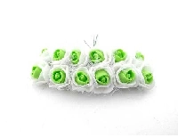 GÜL LATEKS BEYAZ ORTASI YEŞİL 