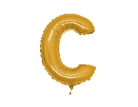 FOLYO BALON HARF C ALTIN 16 INC(40CM) 