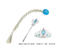 SAÇ TAÇ VE SİHİRLİ ASA SETİ 