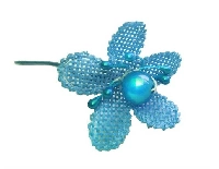 ÇİÇEK İNCİLİ VE TOMURCUKLU MAVİ