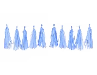 SÜS PONPON 10 LU SET MAVİ 