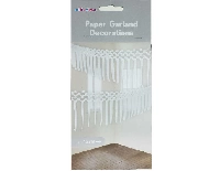 SÜS UZAR ARKA FON İÇİN BEYAZ 3MT 