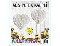 SÜS PONPON KALPLİ 10LU SET 4MT BEYAZ 