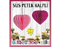 SÜS PONPON KALPLİ 10LU SET 4MT PEMBE 