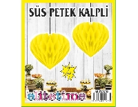 SÜS PONPON KALPLİ 10LU SET 4MT SARI 