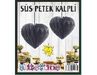 SÜS PONPON KALPLİ 12 Lİ SET 4MT SIYAH PK:1 KL:120