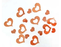 SÜS KALP HOLOGRAMLI FON SÜSÜ 2MT PEMBE 