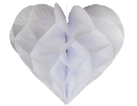 SÜS PETEK MODELİ KALPLİ 3 LÜ SET BEYAZ PK:3 KL:120