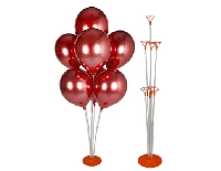 BALON SÜSLEME STANDI 75 CM KIRMIZI PK:1 KL:50