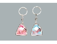 ANAHTARLIK BEBEK FİYONKLU MAVİ 