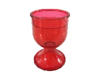 KADEH PLASTİK KIRMIZI 