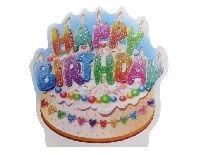 KUTU DOĞUM GÜNÜ PASTA PLASTİK 