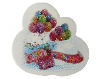 STİCKER HAPPY BIRTHDAY BALONLU