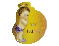 STİCKER ÇOCUK PRENS MAVİ