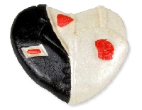 GELİN DAMAT KALP YERLİ POLYESTER