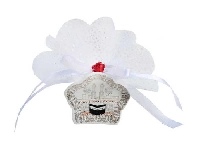 MEVLÜT ŞEKERİ SÜSLÜ KABE SERAMİK VAZOLU 