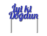 PASTA SÜSÜ EVADAN SİMLİ İYİKİ DOĞDUN MAVİ P1-50