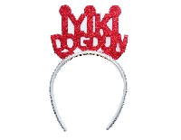 TAÇ EVADAN SİMLİ TAŞLI İYİKİ DOĞDUN KIRMIZI P1-50