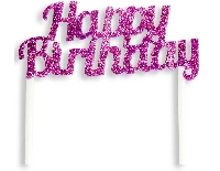 PASTA SÜSÜ EVADAN SİMLİ HAPPY BIRTHDAY MOR P1-50