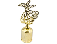 KAPAK KUBBE MEVLANA MOTİFLİ PLASTİK ALTIN PK:20