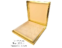 KUTU ÇİKOLATA KUTUSU KARTON 16 LI SEPARATÖRLÜ ALTIN PK:1 KL:40